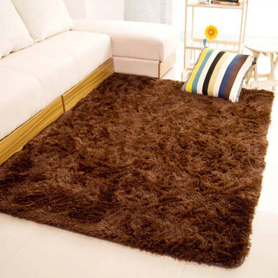 7*8 FLUFFY CARPET(DARK CHOCOLATE)