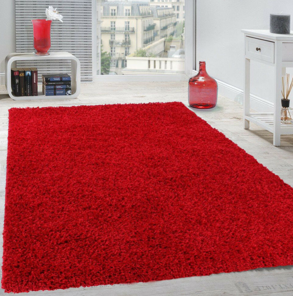 7*10 FLUFFY CARPET(RED)