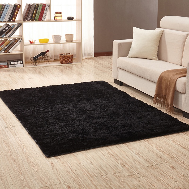 Fluffy Carpets (5x8-Black)