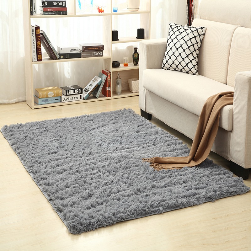 Fluffy Carpets (5x8-Grey)