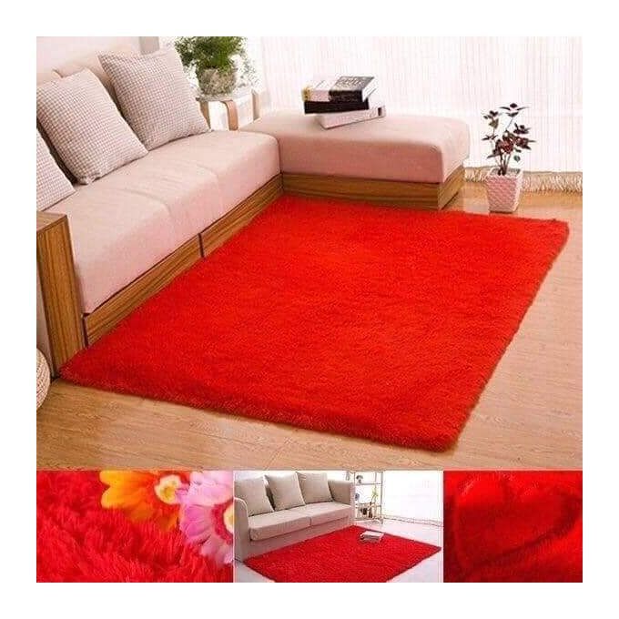 Fluffy Carpets (Bedside-Red)