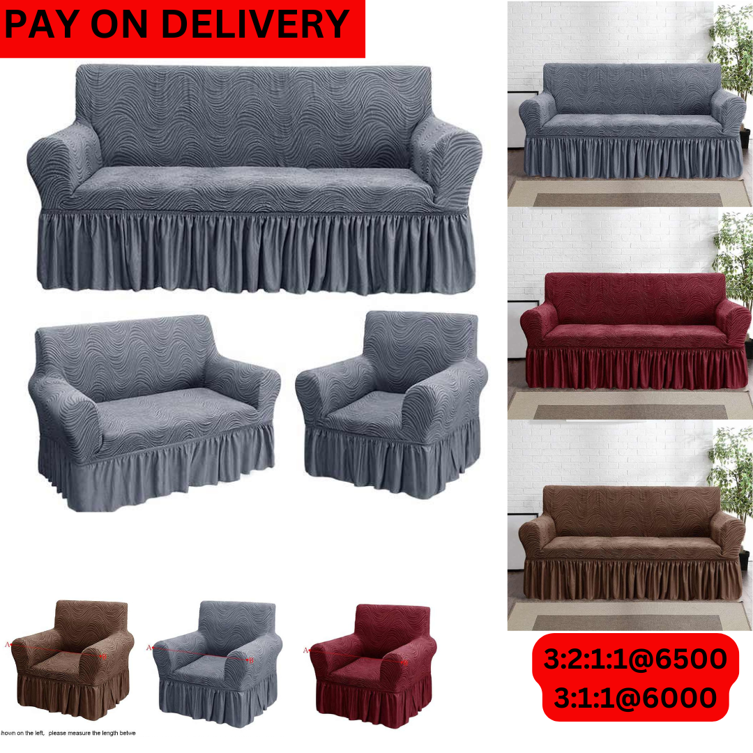 Royal Jacquard Sofa Covers (3 Seater)