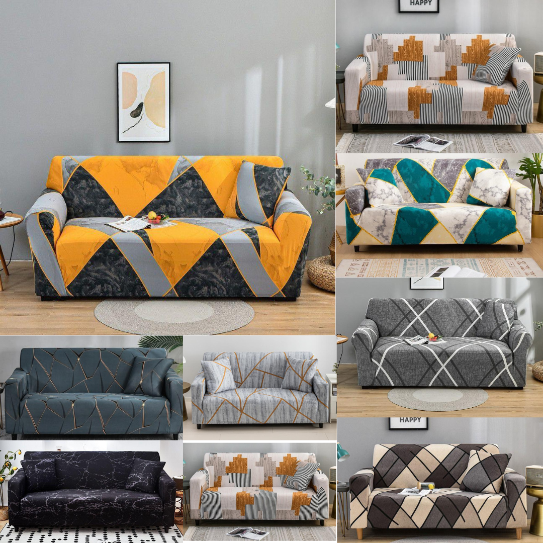 Printed polycotton Sofa Covers0(3 Seater)